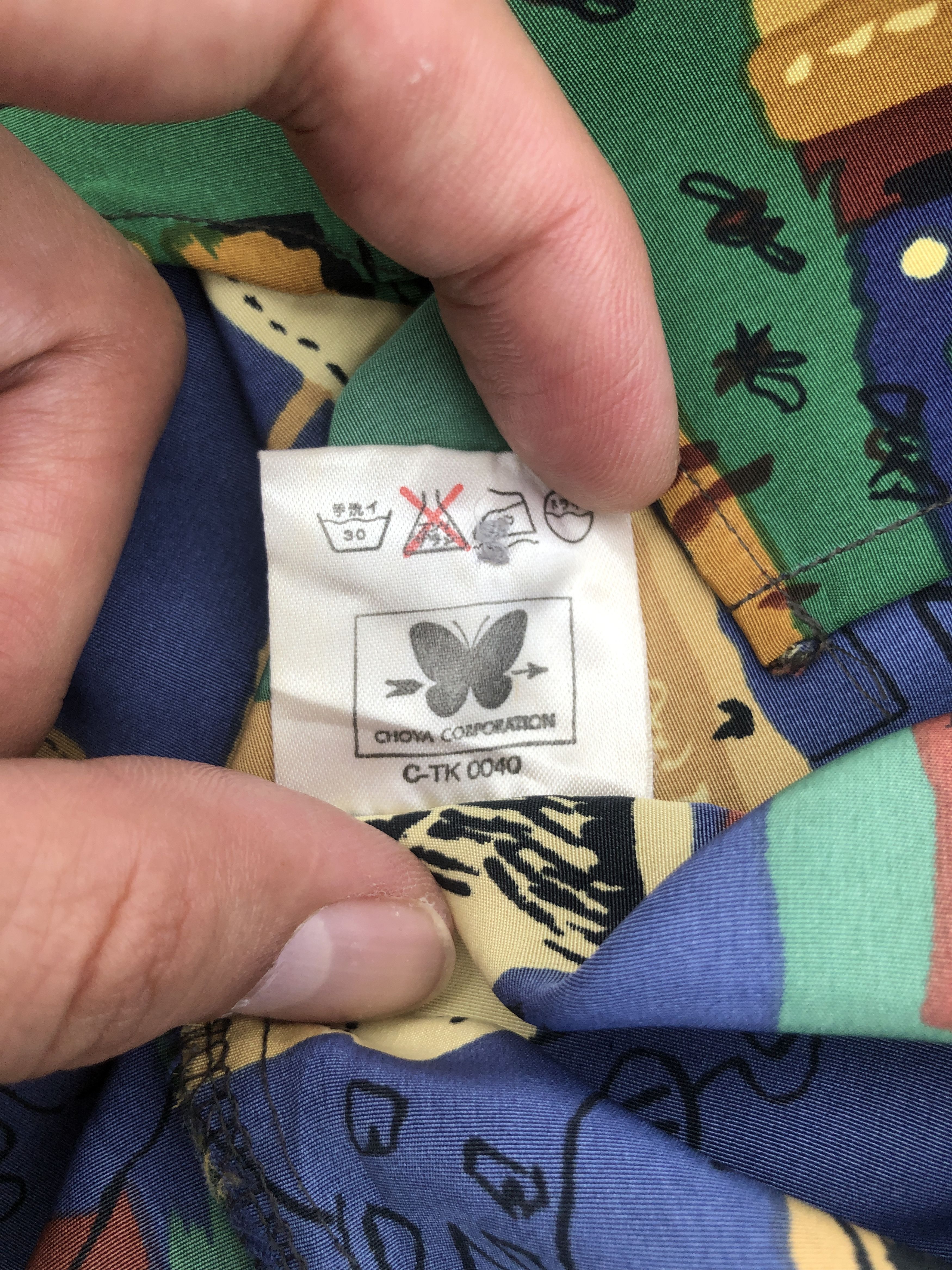Japanese Brand × Kansai Yamamoto × Vintage Kansai Profumo Vintage Silk Shirt Size US M / EU 48-50 / 2 - 7 Thumbnail