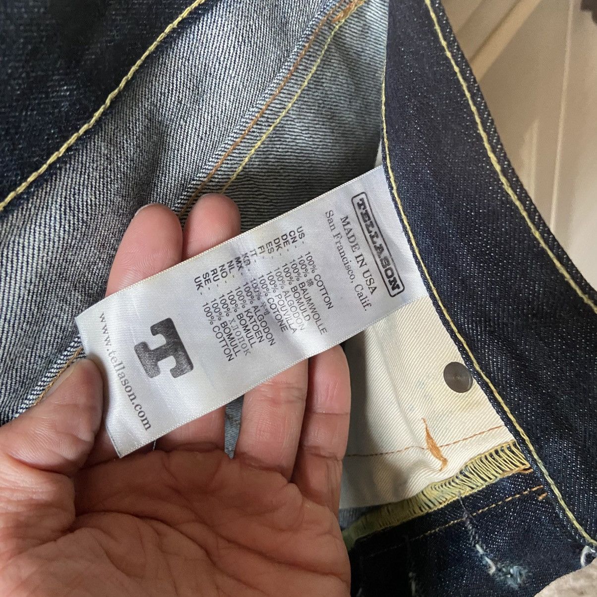 Tellason Tellason White Oak Denim Selvedge Blue Denim Jeans Straight Size US 29 - 10 Thumbnail