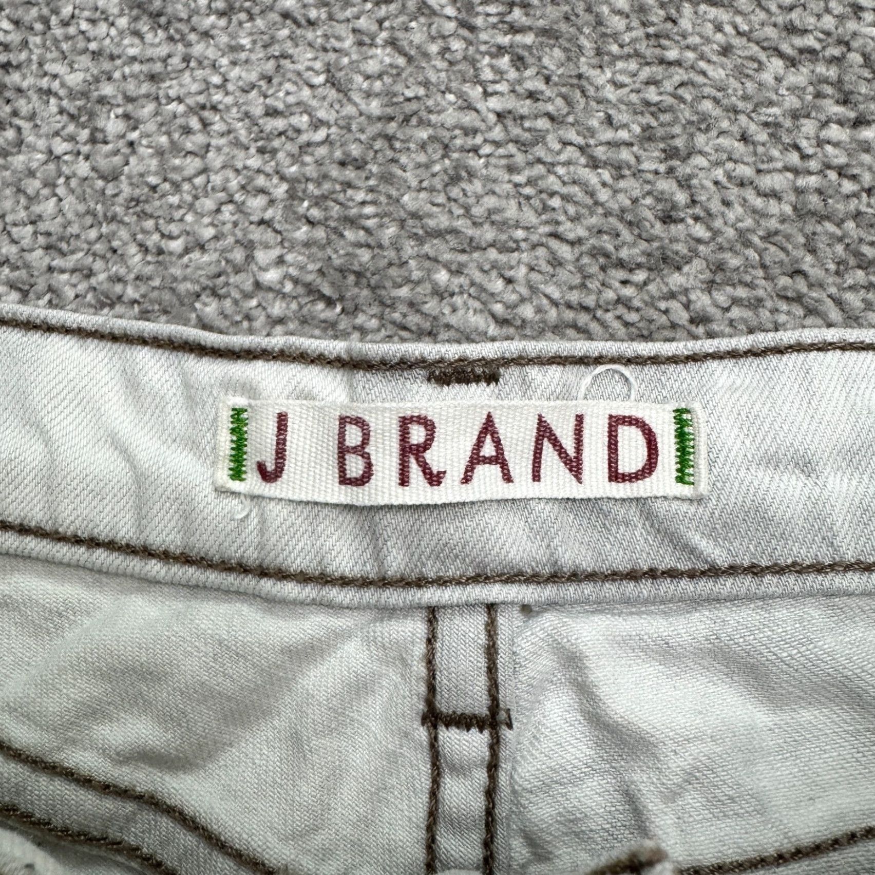 J Brand J Brand 912 Pencil Straight Distressed Low Rise Skinny Jeans Womens Gray 27 Size 27" / US 4 / IT 40 - 6 Thumbnail