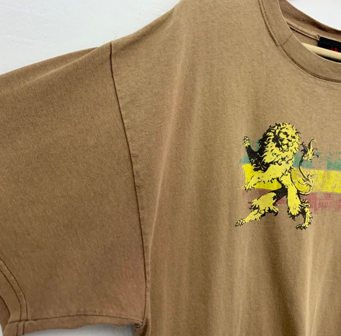 Zion Rootswear Sun Faded Vintage Zion Iron Lion T-shirt Size US L / EU 52-54 / 3 - 9 Thumbnail