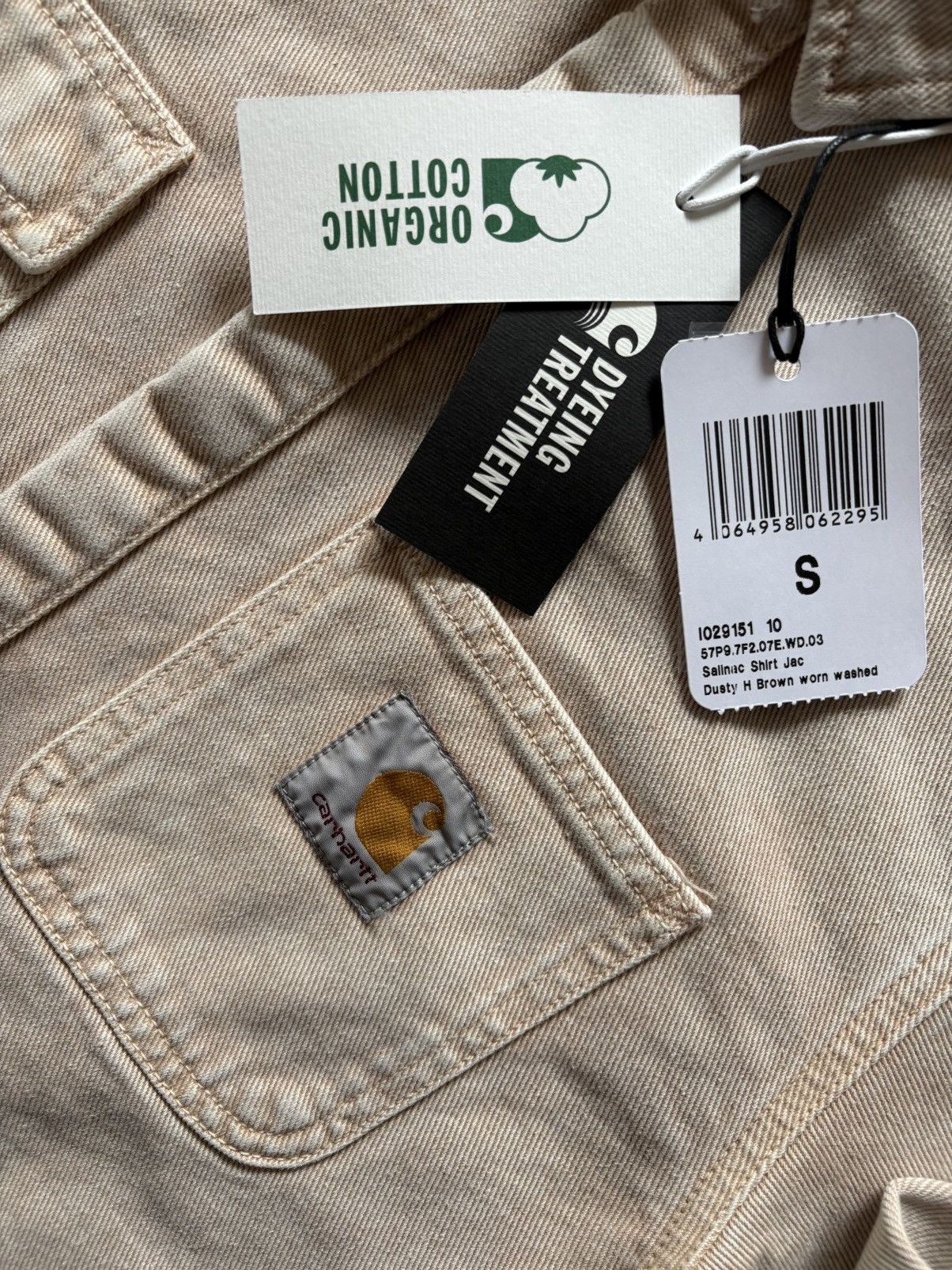 Carhartt Wip Carhartt WIP Salinac Shirt Jacket – Dusty H Brown washed / S Size US S / EU 44-46 / 1 - 4 Thumbnail