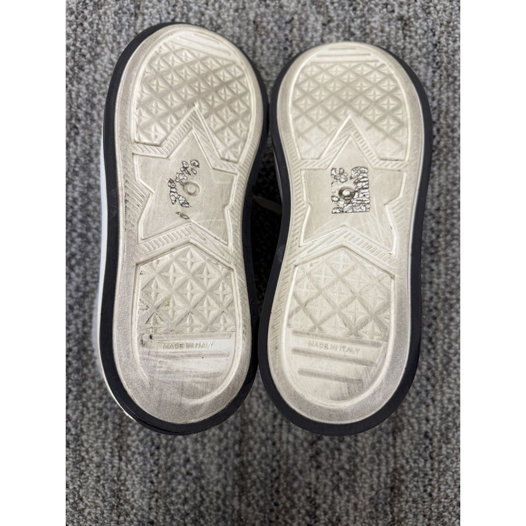 Dior Christian Dior Womens Navy & White Shearling Lined Canvas Sn Size US 7 / IT 37 - 9 Thumbnail