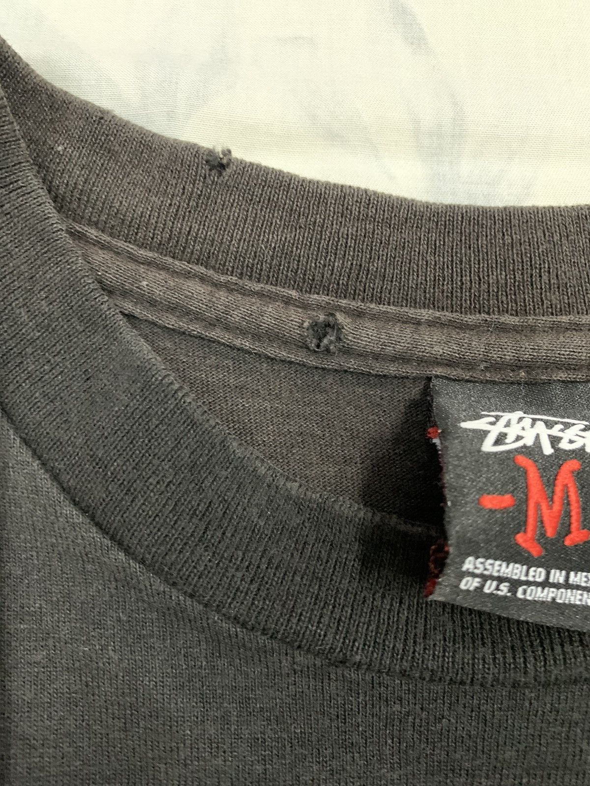 Stussy Vintage Stussy Graphic Logo Printed T-shirt Made in Mexico Size US M / EU 48-50 / 2 - 14 Thumbnail