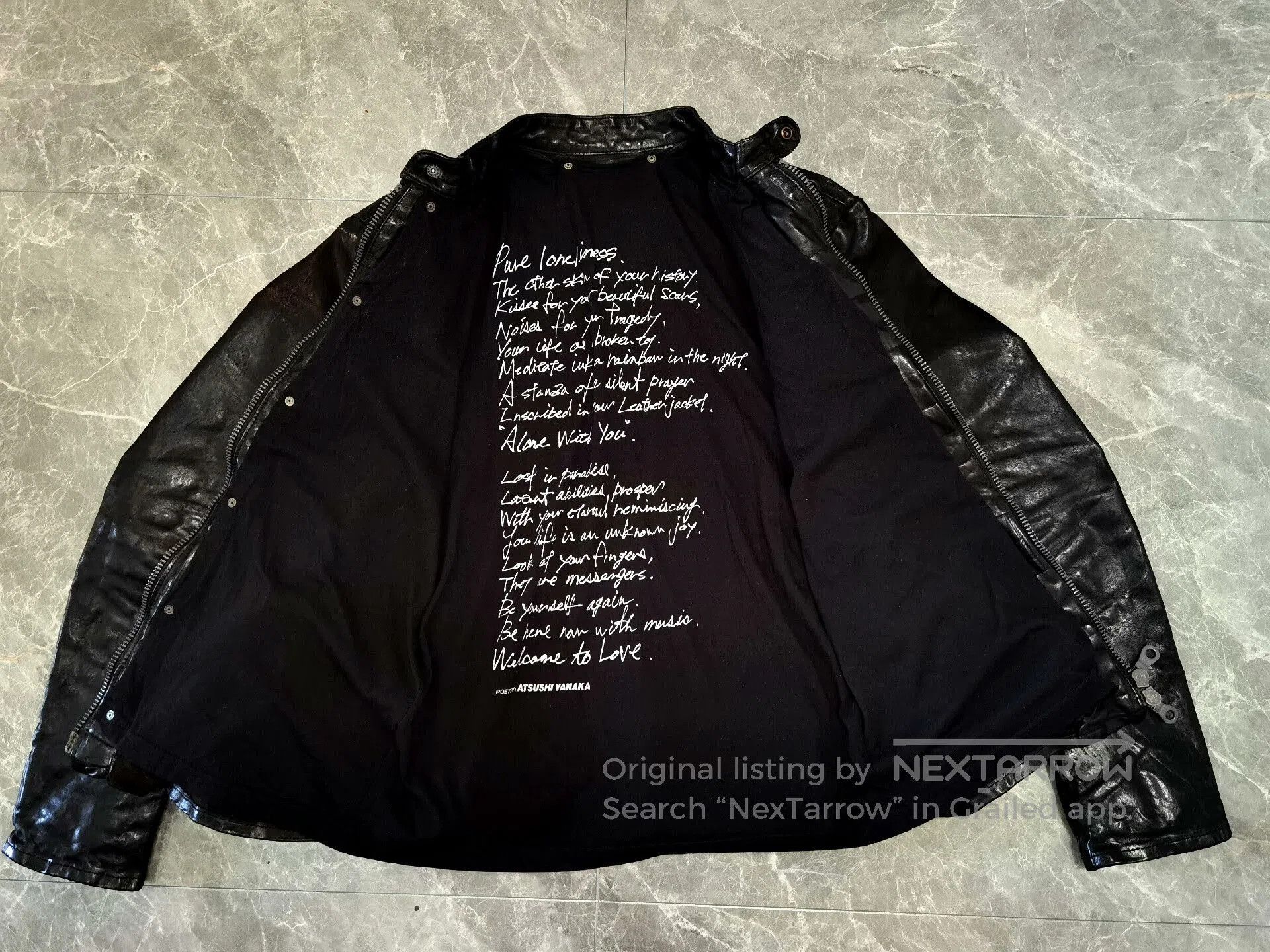 Other Backlash Leather Jacket Size L. Size US L / EU 52-54 / 3 - 5 Thumbnail