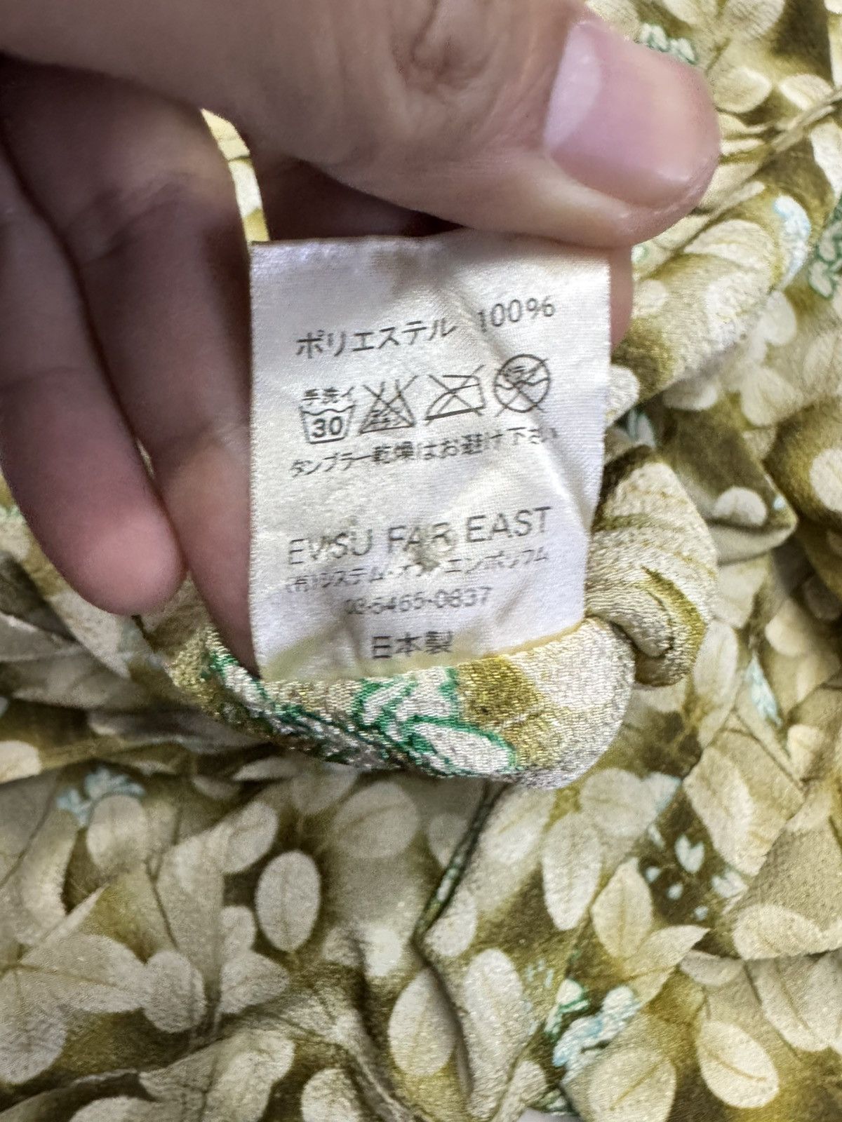 Evisu EVISU FLORAL ALOHA HAWAII BUTTON UP SHIRT Size US M / EU 48-50 / 2 - 4 Thumbnail