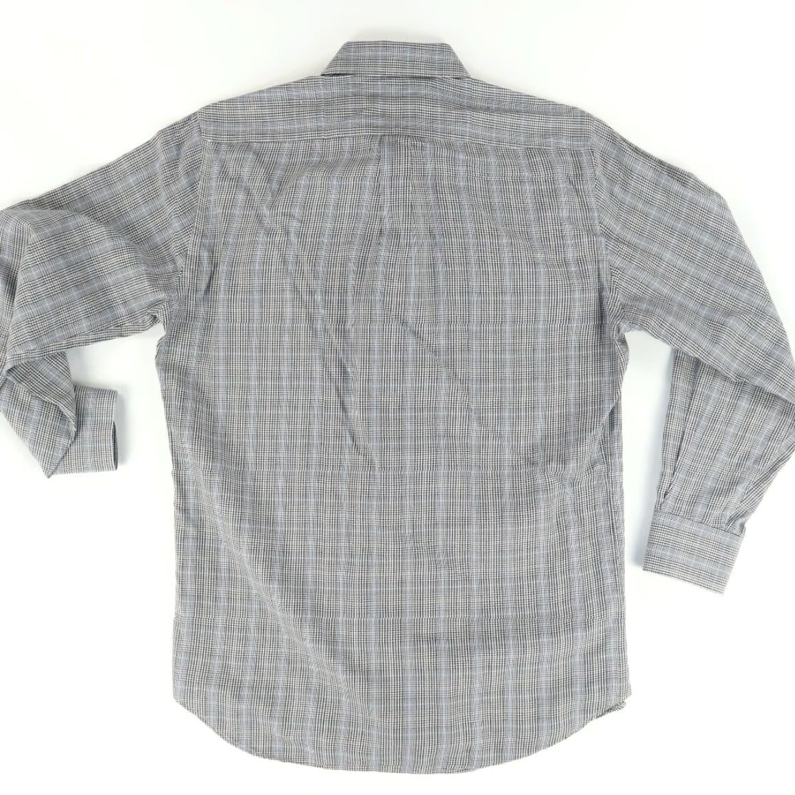 Peter Millar Peter Millar Houndstooth Button Down Oxford Shirt Gray Men's M Size US M / EU 48-50 / 2 - 4 Thumbnail