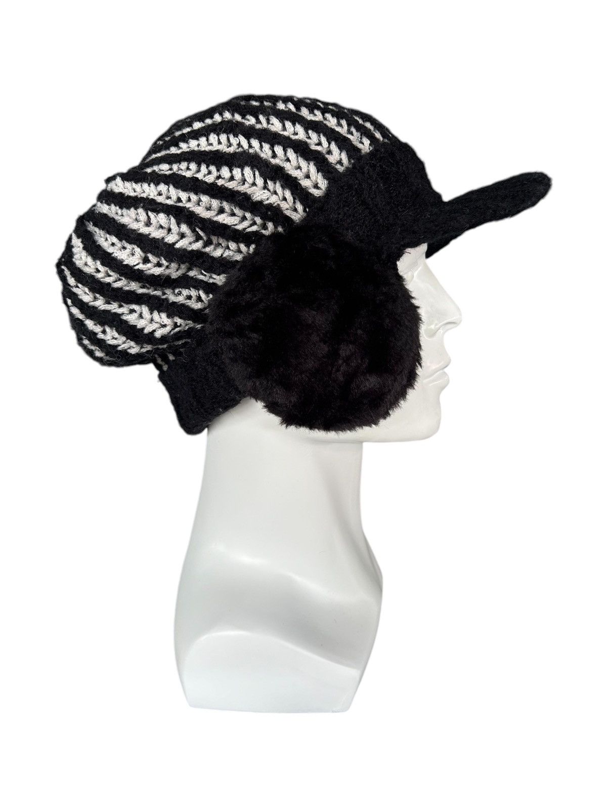 Japanese Brand × Kapital × Vintage Japanese Brand Punk Bondage Style knitted Big Hats Rare🎌☠️ Size ONE SIZE - 1 Thumbnail
