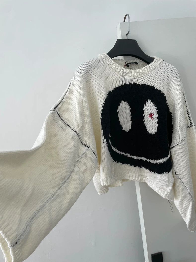 Raf Simons Raf simons Smiley face sweater Size US S / EU 44-46 / 1 - 3 Thumbnail
