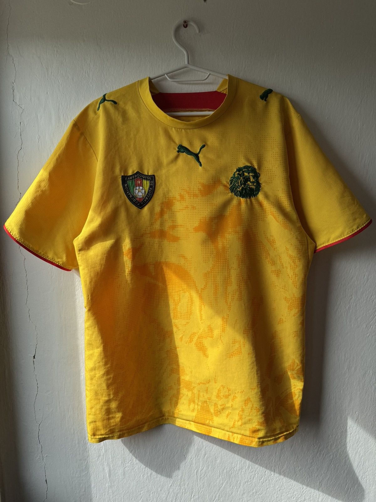 Puma × Vintage Vintage Cameroon Puma 2006 World Africa Cup Away L Soccer Size US L / EU 52-54 / 3 - 12 Thumbnail