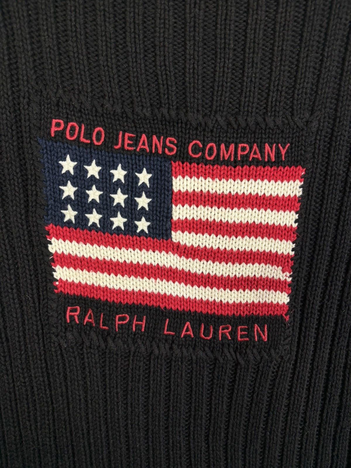 Polo Ralph Lauren Ralph Lauren Iconic American Flag USA Polo Jeans Sweater S Size S / US 4 / IT 40 - 2 Thumbnail