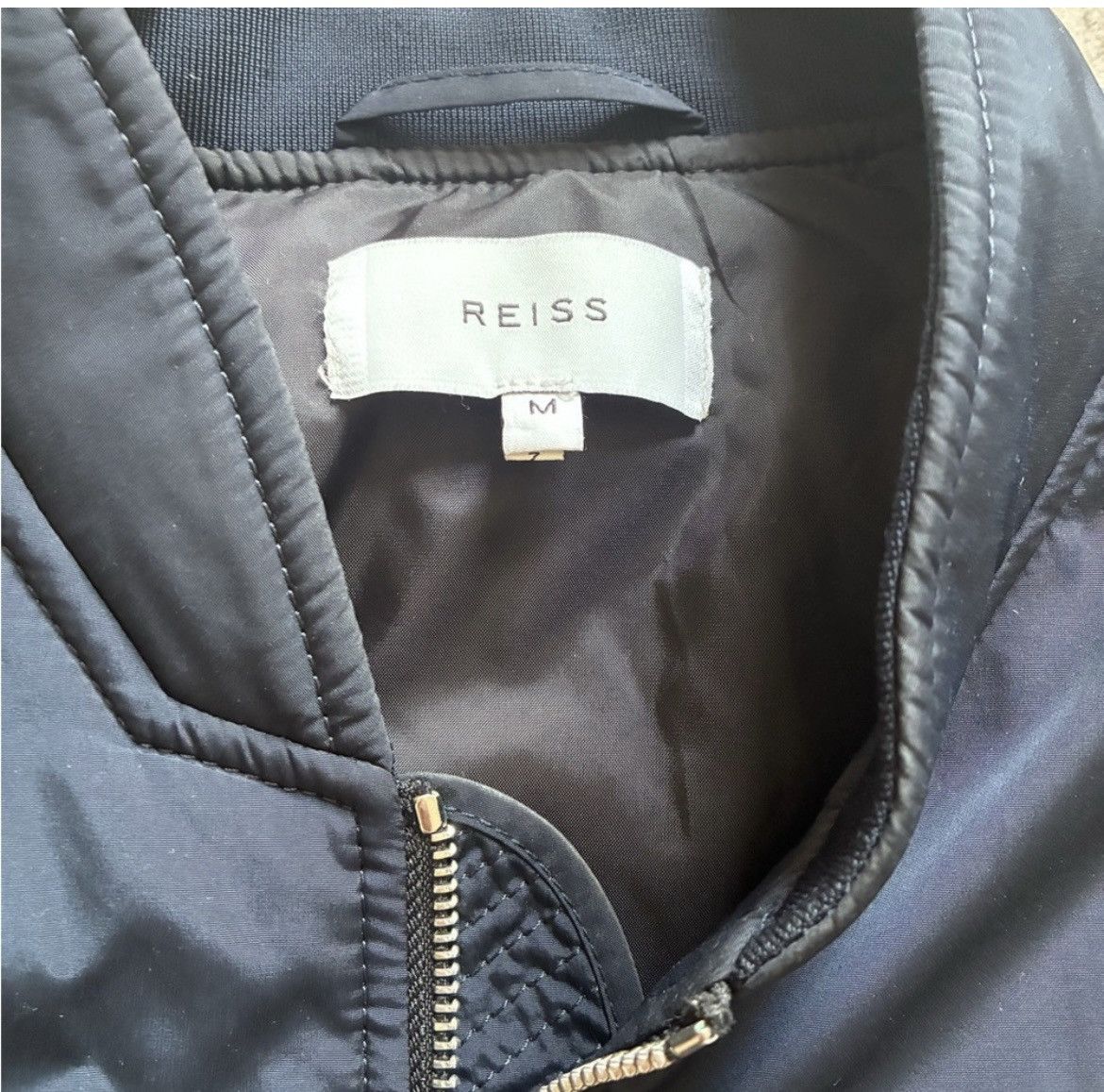 Reiss Reiss Padded Bomber Jacket *Read Size US M / EU 48-50 / 2 - 2 Thumbnail