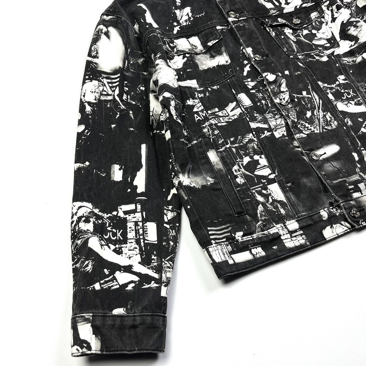 Band Tees × Jaded London Jaded London Jacket Denim Rock Band Size US S / EU 44-46 / 1 - 2 Thumbnail