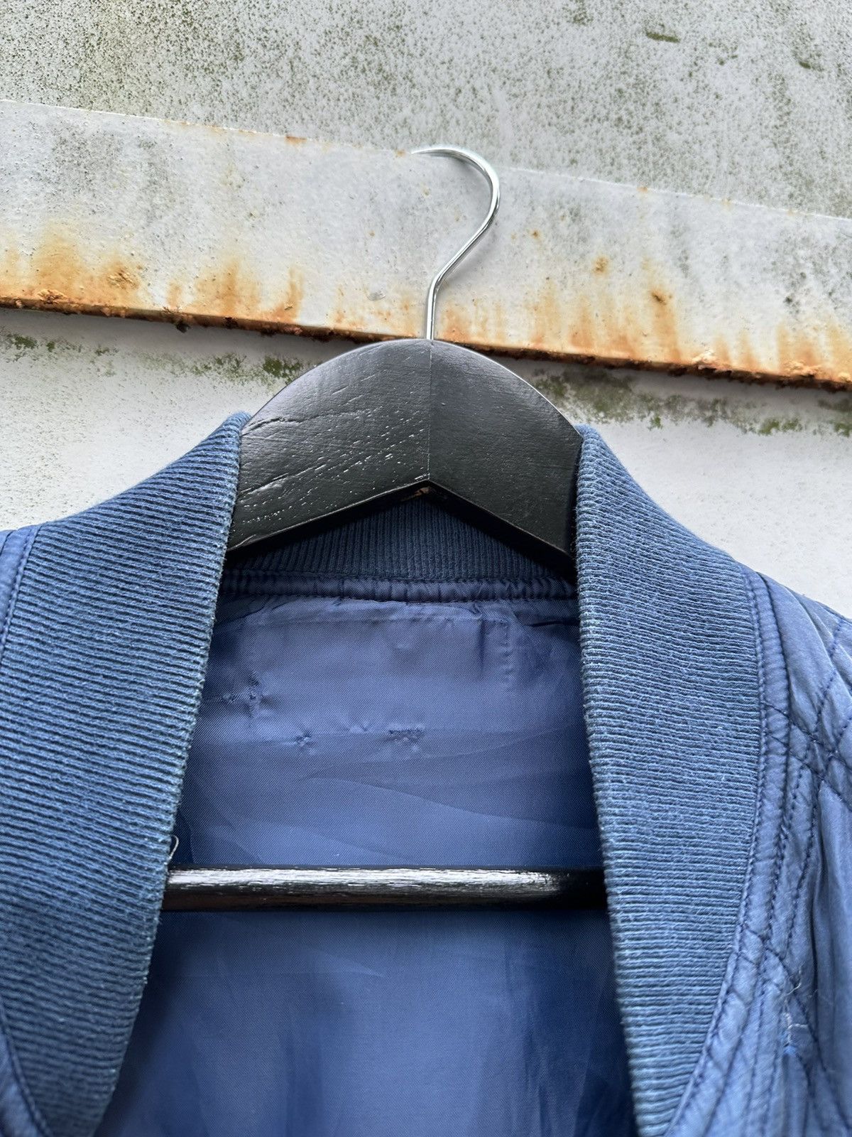 Vintage 👹Vintage Whitby Quilted Light Puffer Bomber Jacket Size US L / EU 52-54 / 3 - 6 Thumbnail