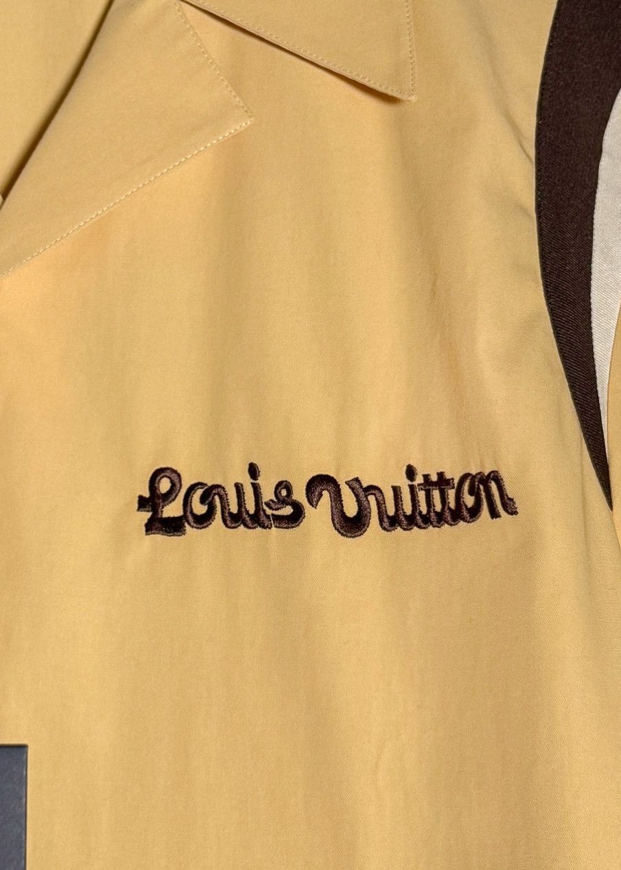 Louis Vuitton × Tyler The Creator Louis Vuitton X Tyler The Creator SS24 Beige Bowling Shirt Size US M / EU 48-50 / 2 - 5 Thumbnail