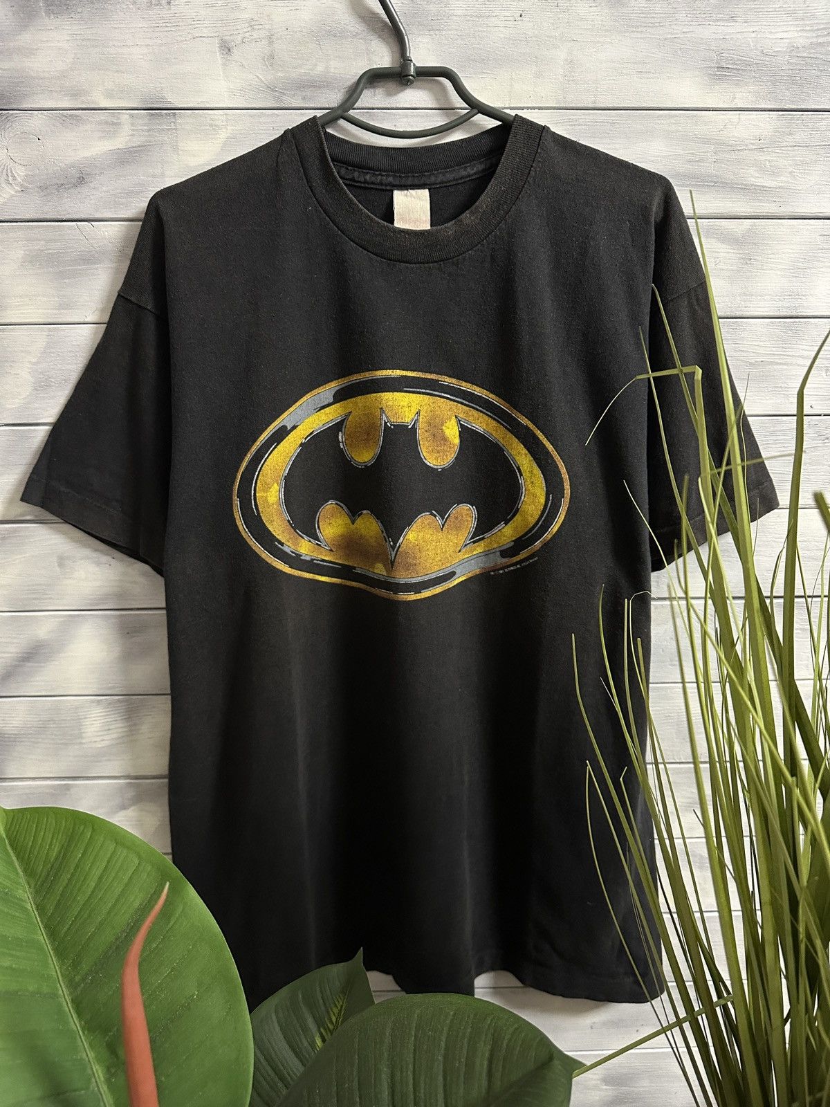 DC Comics Very Rare Vintage T-Shirt Batman 1989’ Big Logo Size US L / EU 52-54 / 3 - 1 Thumbnail