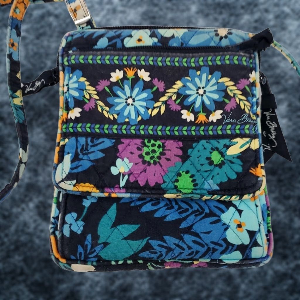 Vera Bradley Vera Bradley Midnight Blues Mini Hipster Crossbody Purse" Size ONE SIZE - 1 Thumbnail