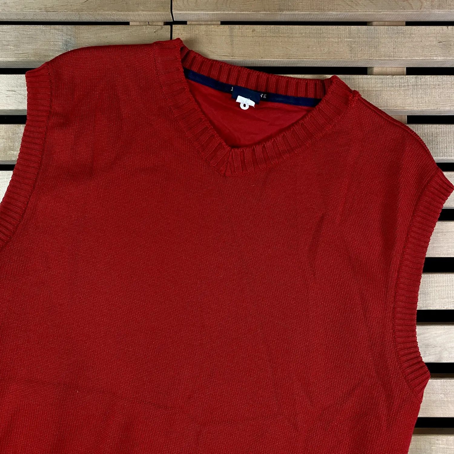 Paul & Shark Men’s Wool Vest Sweater Paul Shark Vintage Size XL Red Size US XL / EU 56 / 4 - 2 Thumbnail