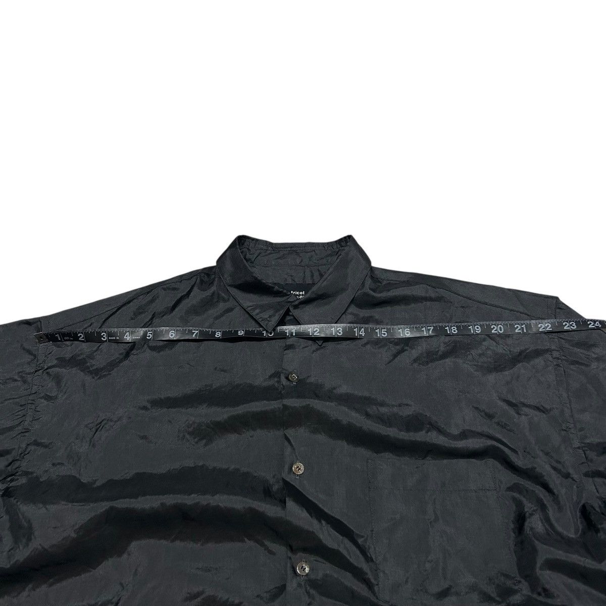 Comme des Garcons 562 Comme Des Garcons 90s asymmetry docking shirt vintage Size US L / EU 52-54 / 3 - 19 Thumbnail