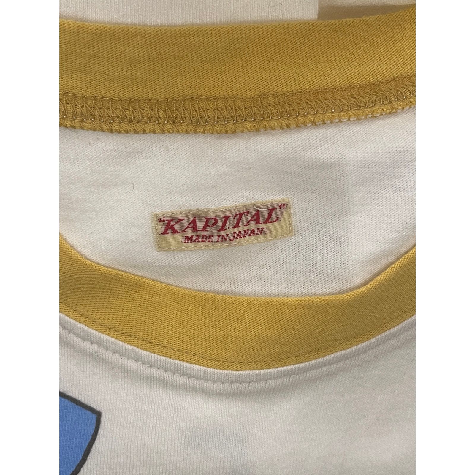 Kapital Kapital Ringer T (Flare Boots pt) Size US XL / EU 56 / 4 - 6 Thumbnail