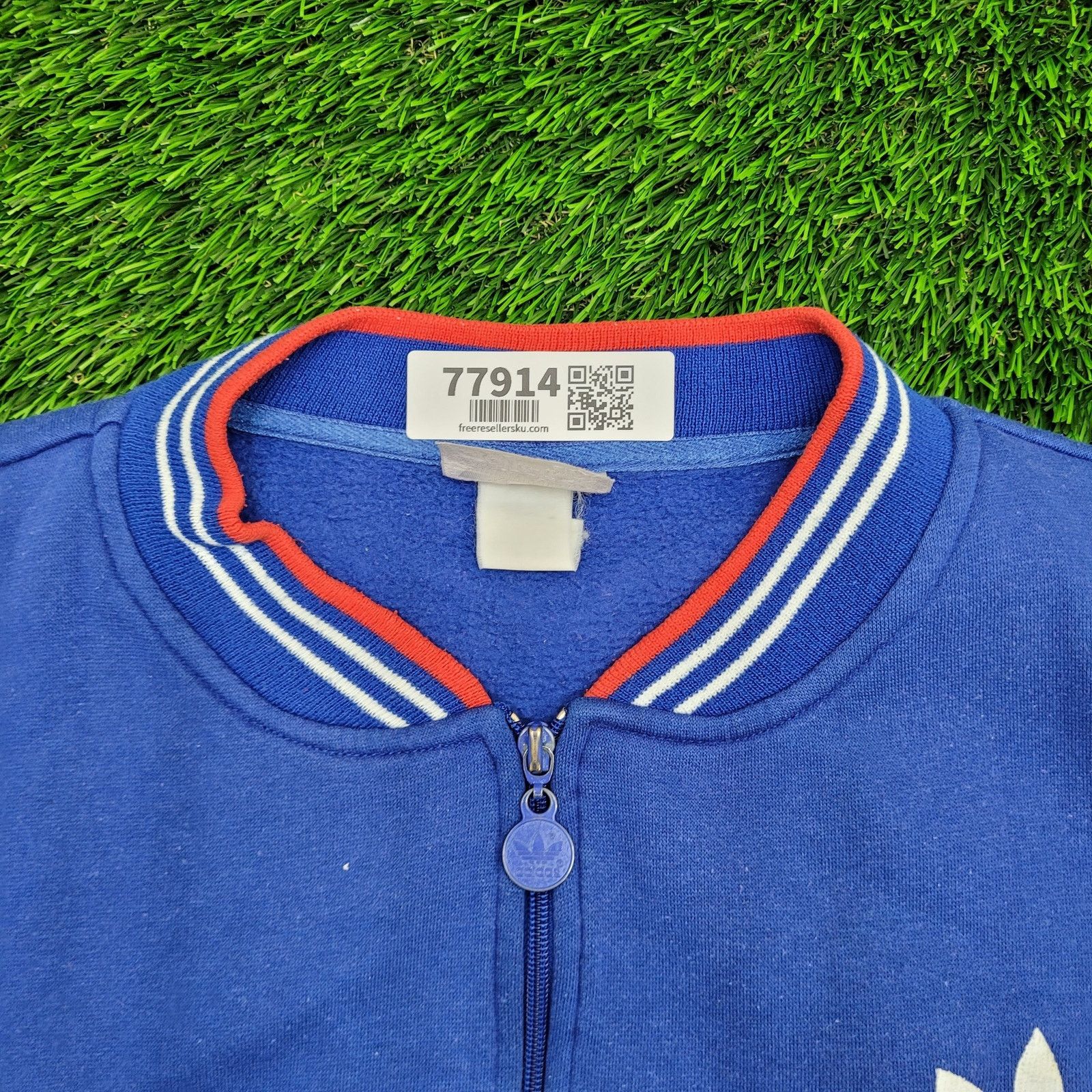 Adidas Vintage 80s ADIDAS Track Jacket 2XL 26x25 Cropped Boxy Size US XXL / EU 58 / 5 - 9 Thumbnail