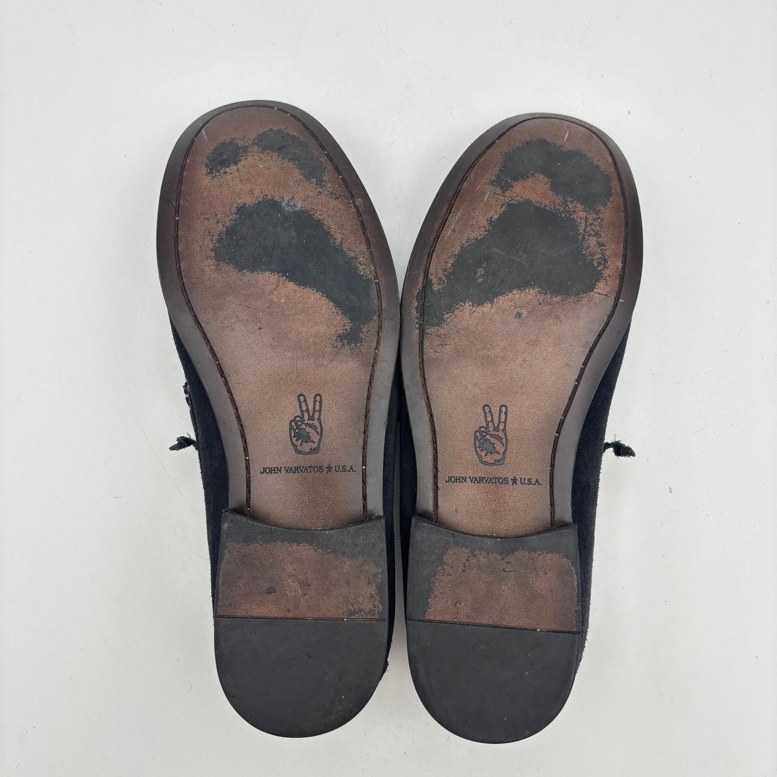 John Varvatos John Varvatos Star USA Loafers Moc Toe Suede Drivers Men's 9 Size US 9 / EU 42 - 8 Thumbnail