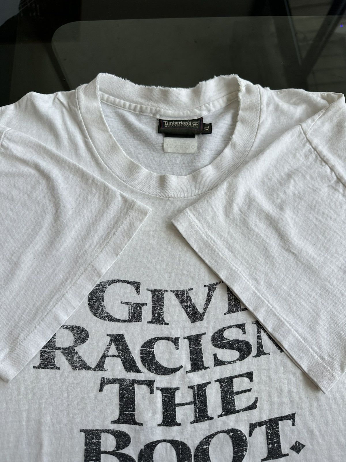 Timberland Timberland Give Racism The Boot. Size US XL / EU 56 / 4 - 6 Thumbnail