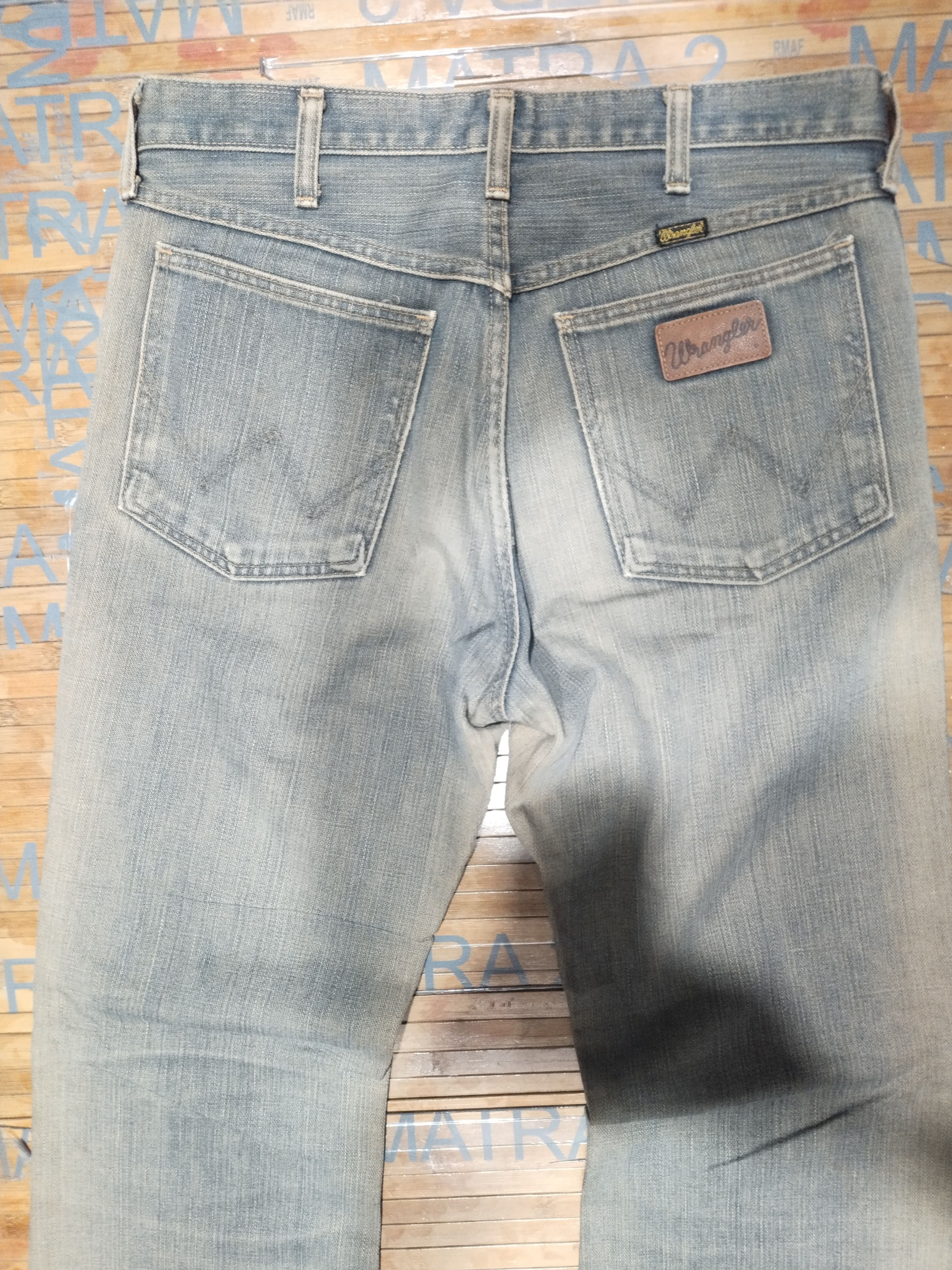 Japanese Brand × Wrangler Jeans Wrangler Greensboro/ Exclusive Garment/Nip Size US 31 - 10 Thumbnail