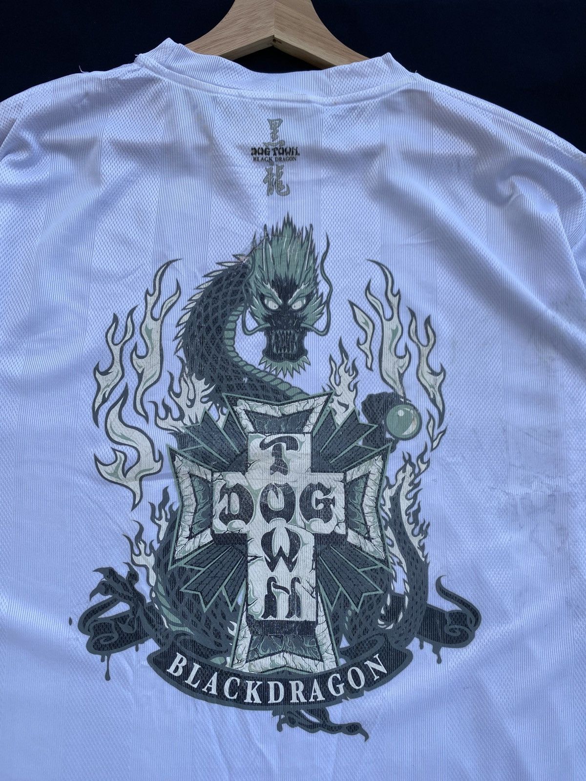 Dogtown Rare Vintage 90s Dog Town Black Dragon Jersey Size US L / EU 52-54 / 3 - 7 Thumbnail
