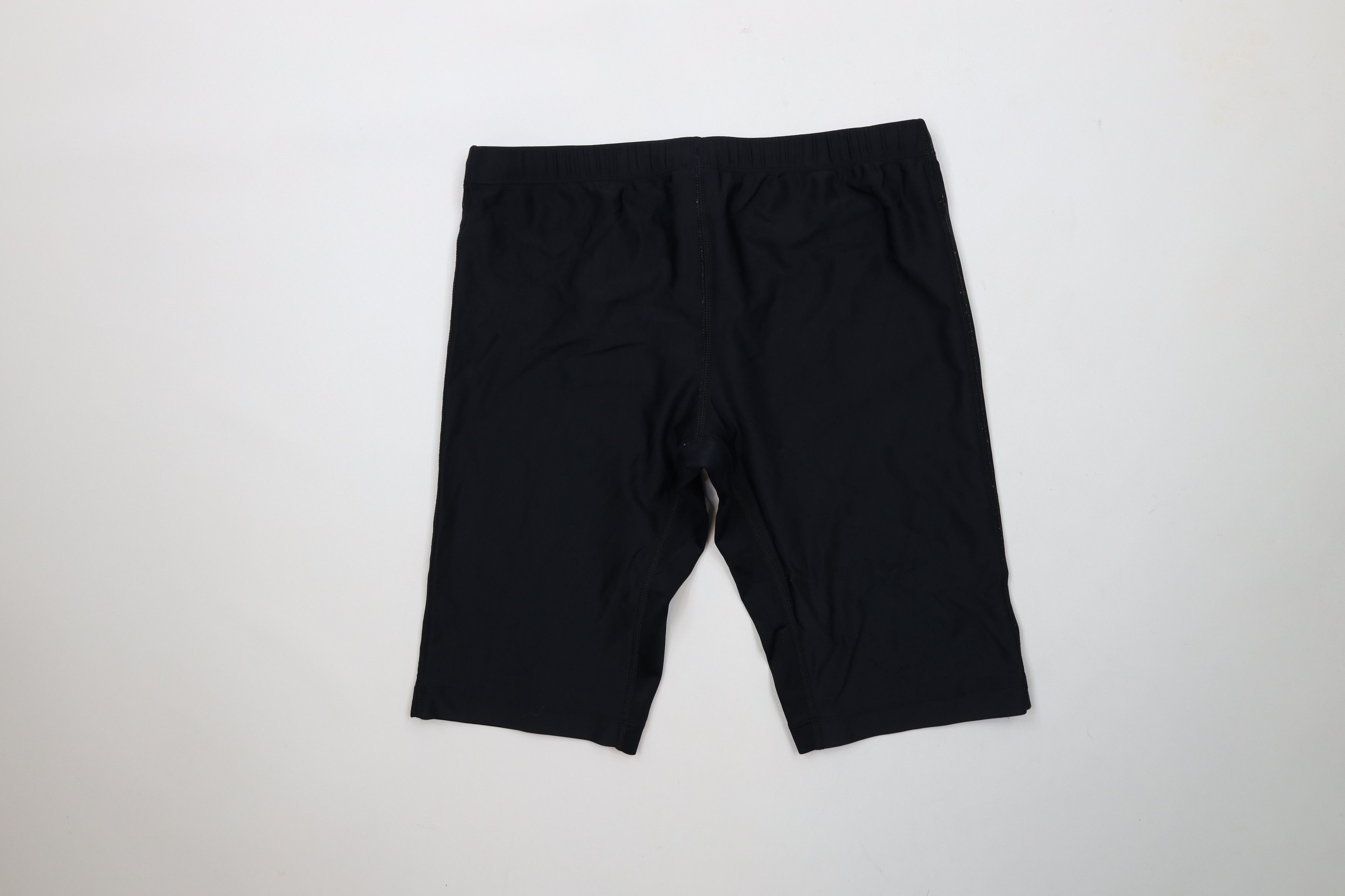 Nike × Vintage Nike Mini Swoosh Swimming Half Tights Jammers Shorts Black Size US 34 / EU 50 - 9 Thumbnail