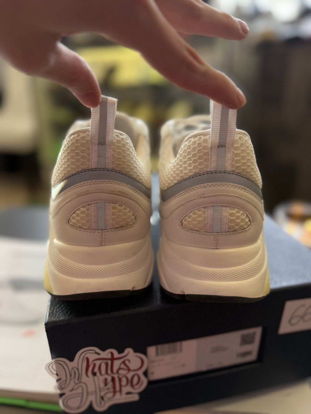 Dior Dior B22 White Low Top Sneakers Size 43EU/10US Size US 10 / EU 43 - 12 Thumbnail