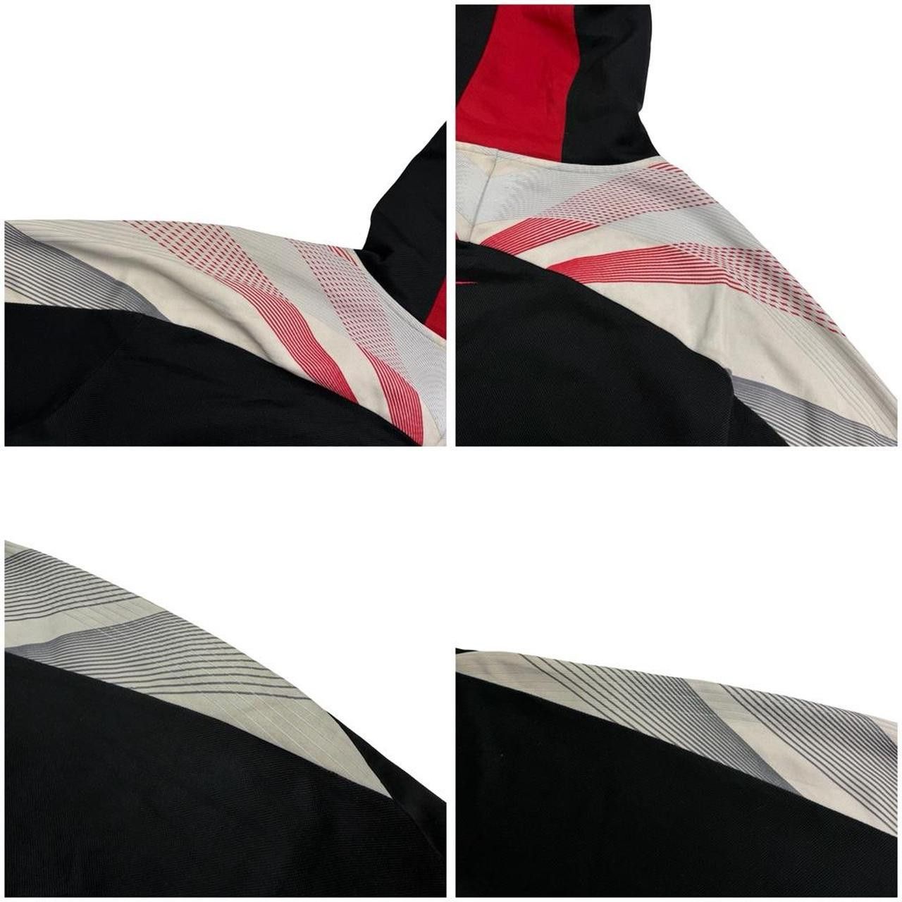 Nike Vintage 2000s Nike TN Laser Hoodie Black & Red - Small Size US S / EU 44-46 / 1 - 8 Thumbnail