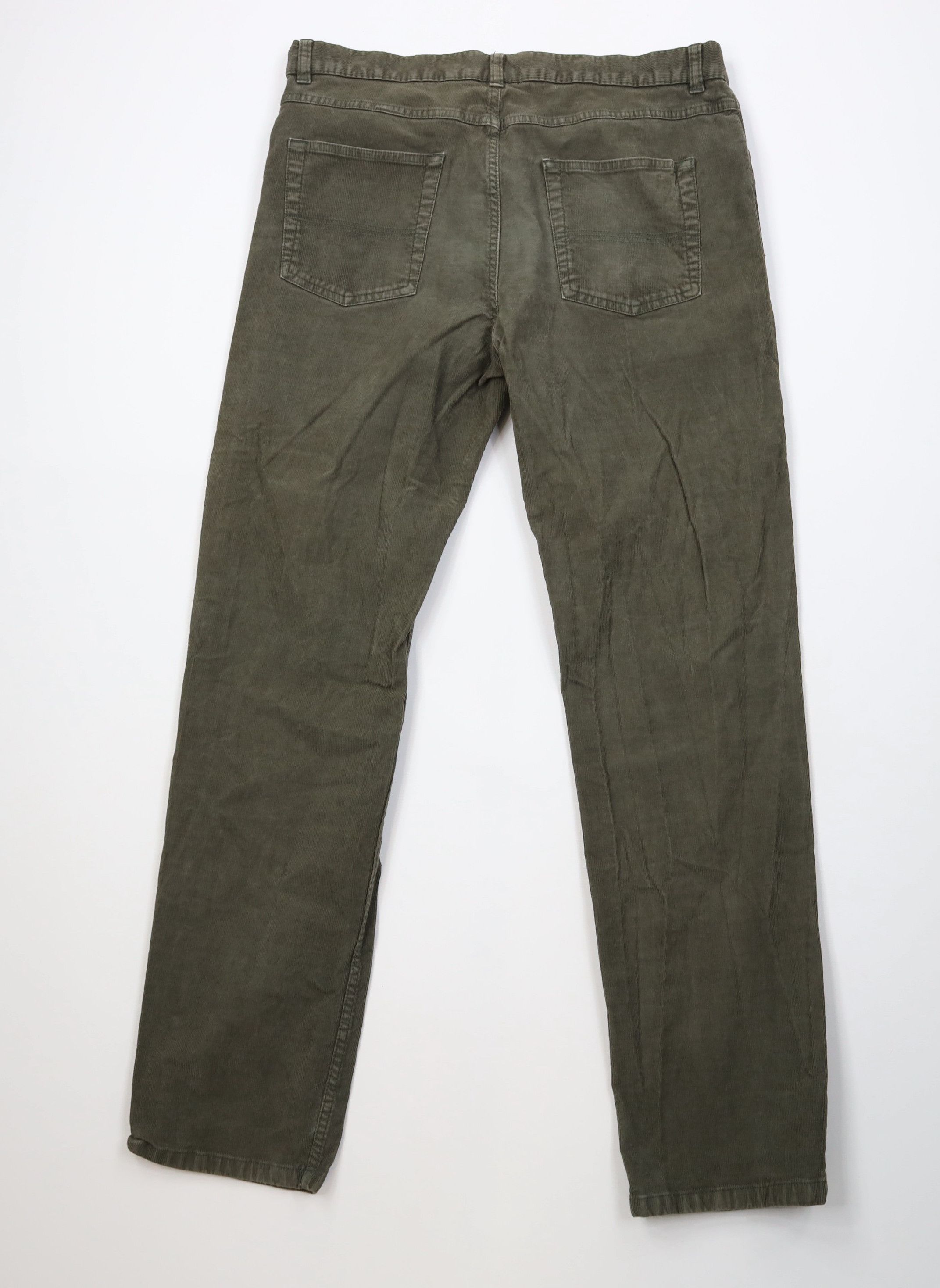 Brooks Brothers Vintage Y2K Brooks Brothers Corduroy Chino Pants Green Size US 34 / EU 50 - 7 Thumbnail