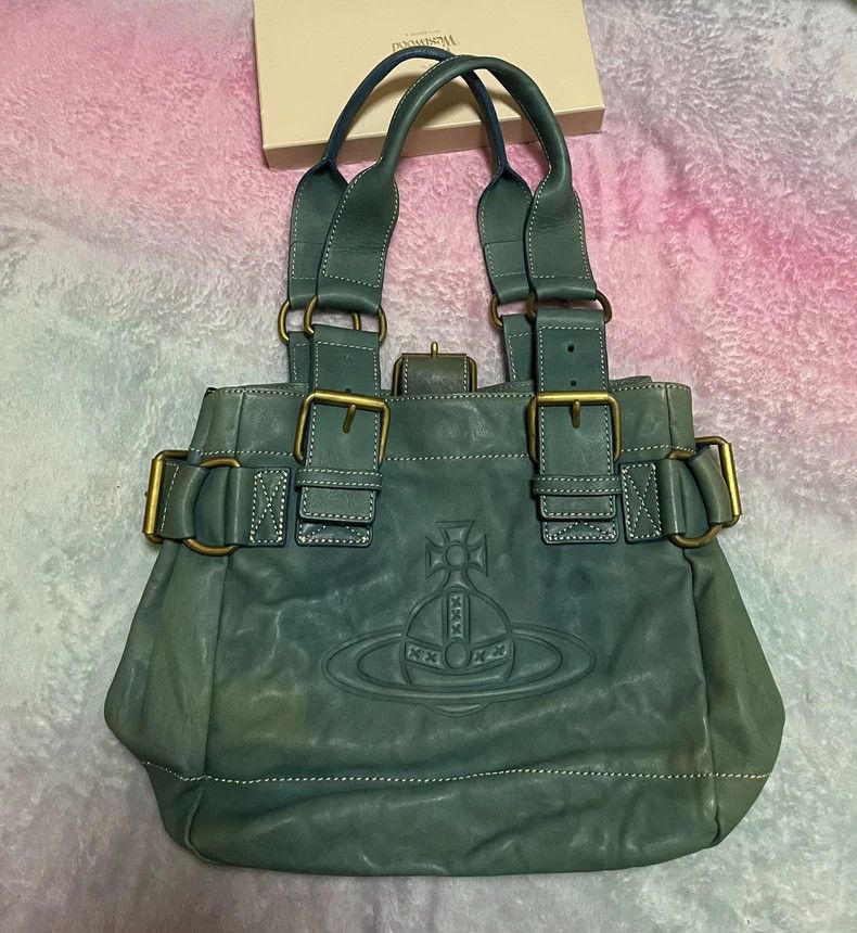Vivienne Westwood Vivienne Westwood size os A classic leather shoulder bag Size ONE SIZE - 7 Thumbnail