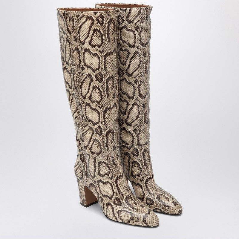 Paris Texas Paris Texas Lavinia Boots In Python-Printed Leather Size US 8 / IT 38 - 1 Thumbnail