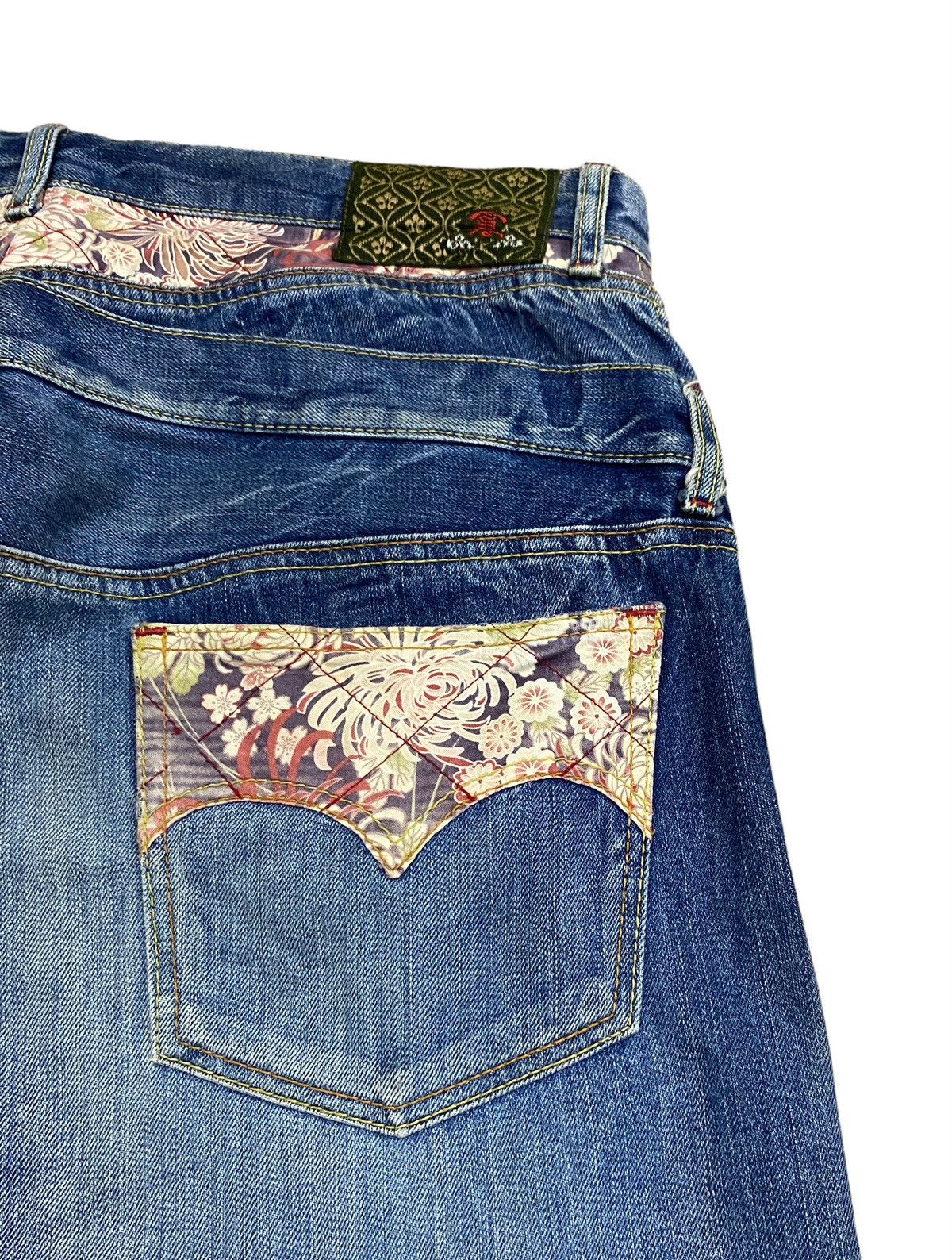 Eternal Rare Design Vintage Eternal Sukajan Doube Waist Jeans 1990s Size US 34 / EU 50 - 7 Thumbnail