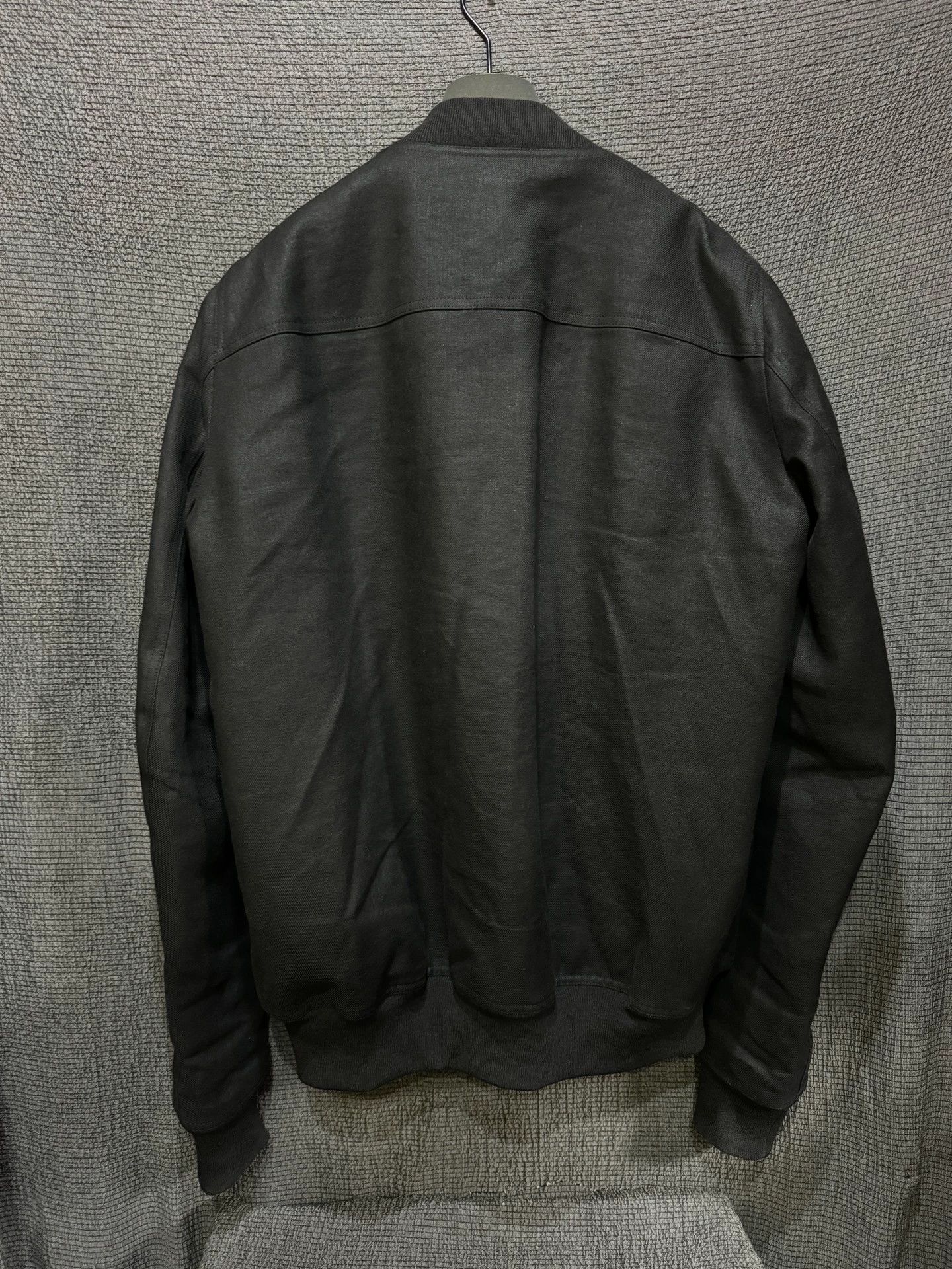Rick Owens Rick Owens Main Line Wool-Linen Blend MA-1 Bomber Jacket Size US L / EU 52-54 / 3 - 2 Thumbnail