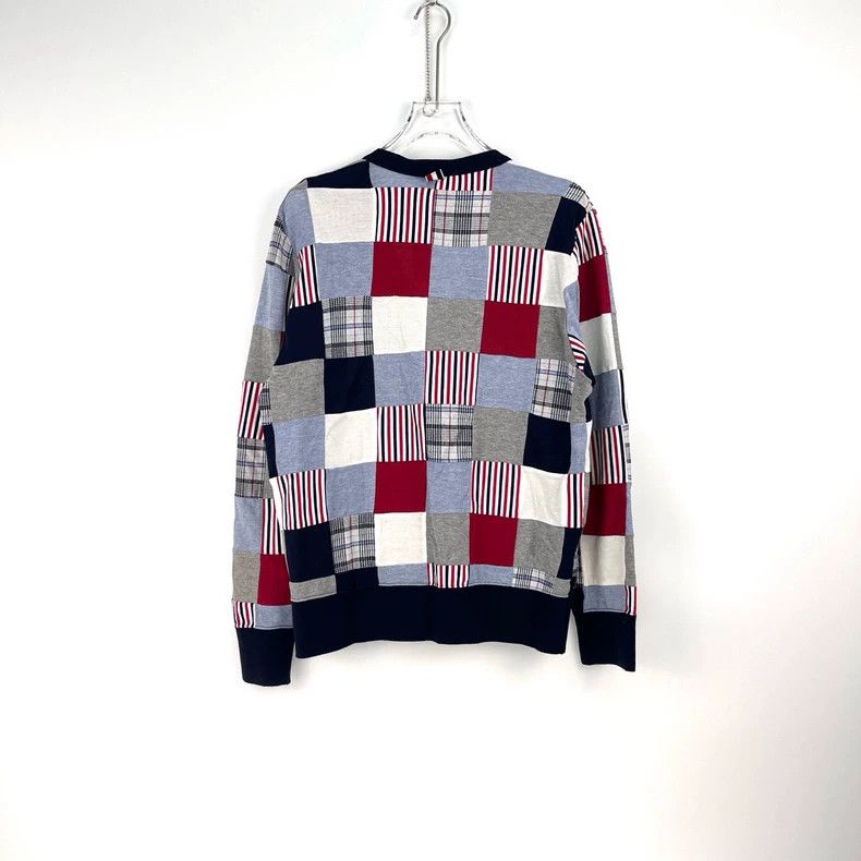 Thom Browne Thom Browne Size 3Check PATCH 4-button cardigan 3 2501-Next Size US L / EU 52-54 / 3 - 4 Thumbnail