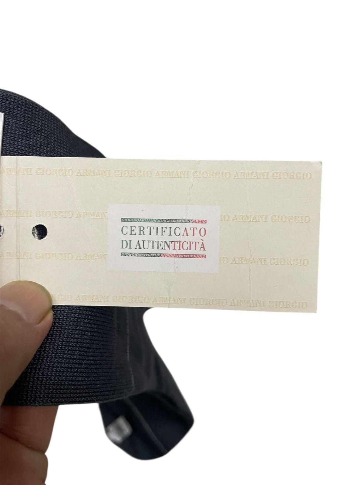Emporio Armani × Vintage Vintage Emporio Armani Japan | Deadstock With Certificate Size ONE SIZE - 5 Thumbnail