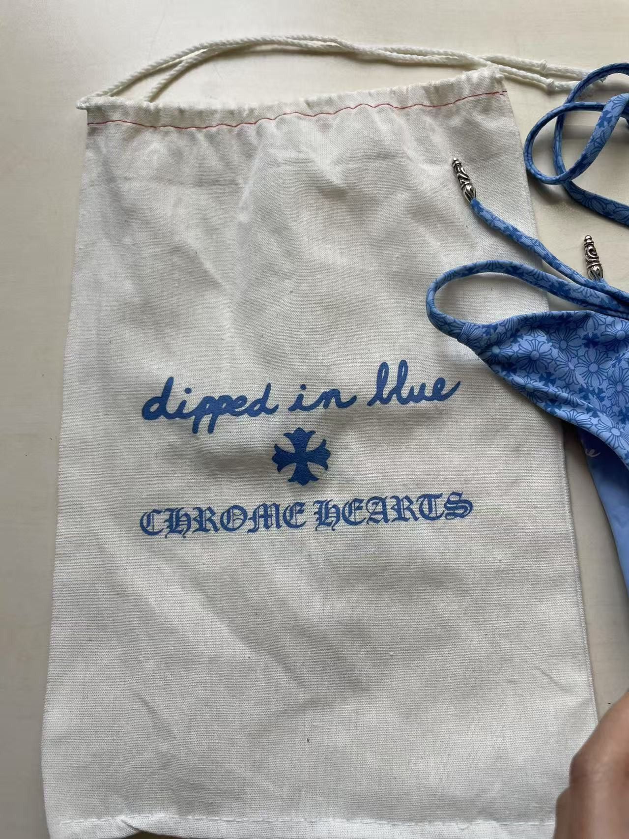 Chrome Hearts Chrome Hearts Dipped In Blue Bikini Size S / US 4 / IT 40 - 14 Thumbnail
