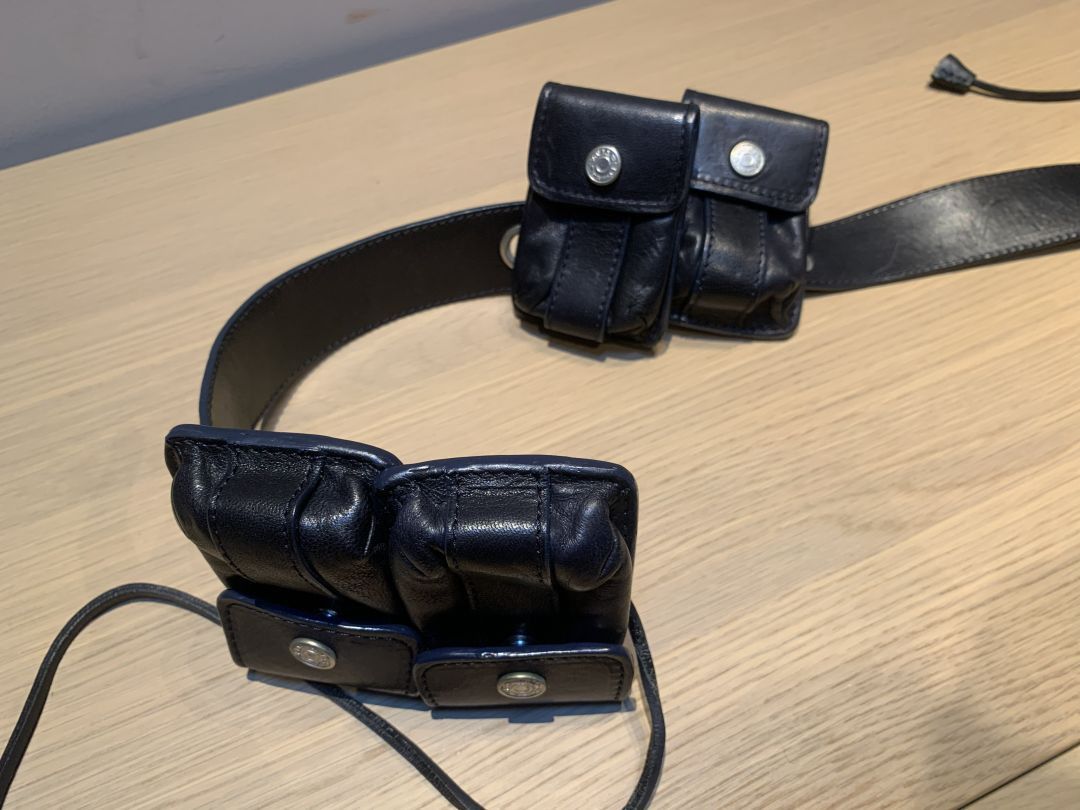 Dsquared2 DSQUARED2 Leather Multi-Pouch Utility Belt Size ONE SIZE - 1 Thumbnail