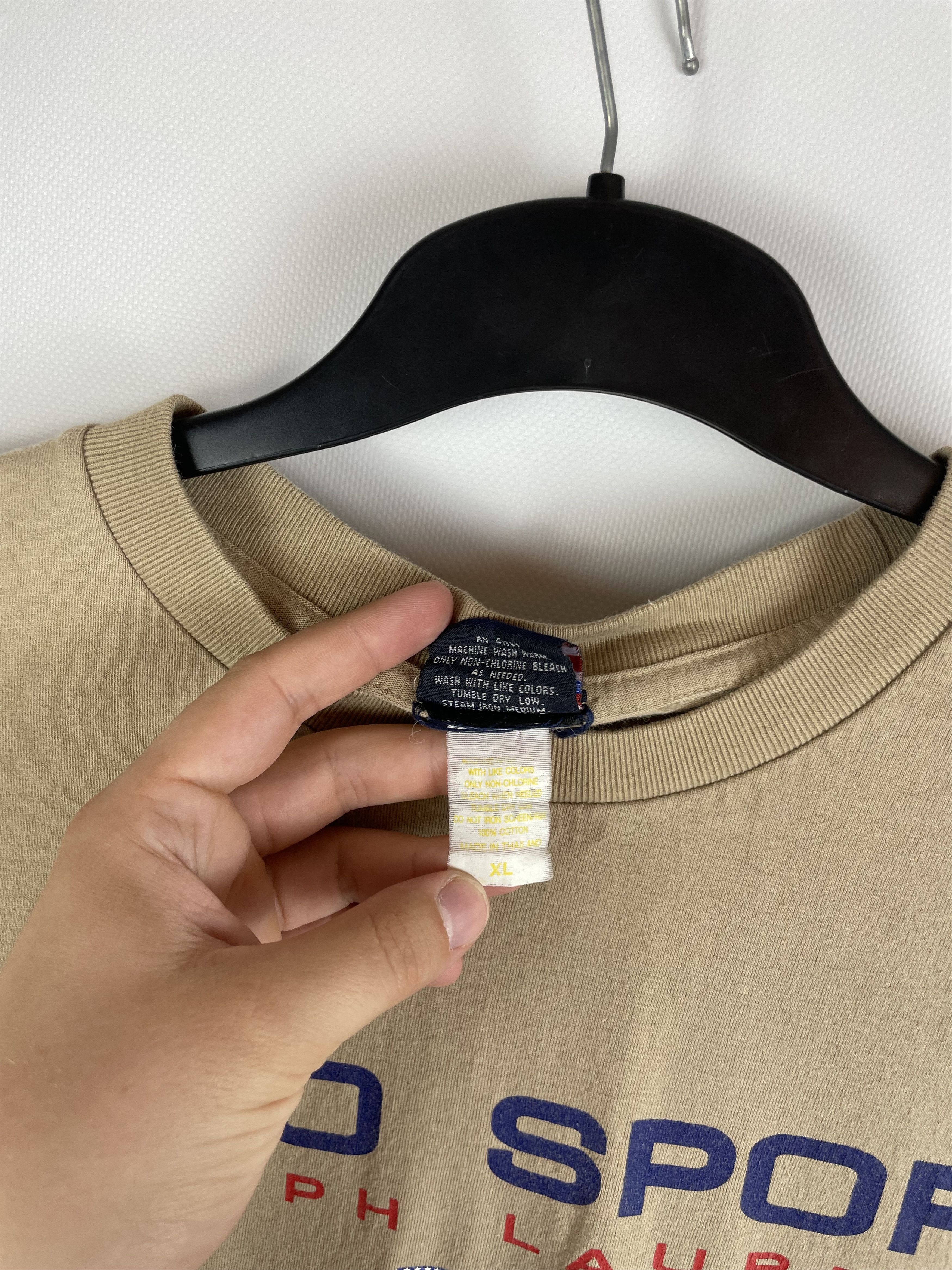 Polo Ralph Lauren Vintage Polo Sport Ralph Lauren T-Shirts Size US XL / EU 56 / 4 - 6 Thumbnail