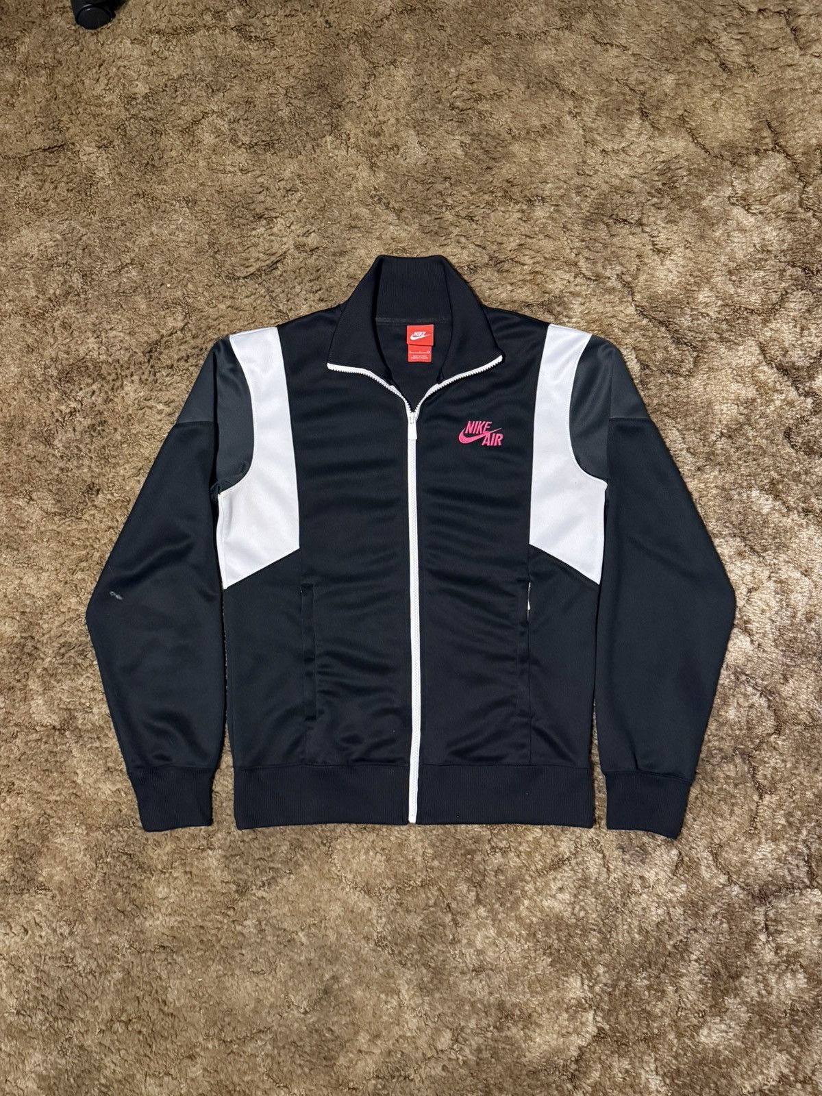 Nike Vintage Y2K Nike Air Full Zip Up Sweatshirt Size Small Size US S / EU 44-46 / 1 - 1 Thumbnail
