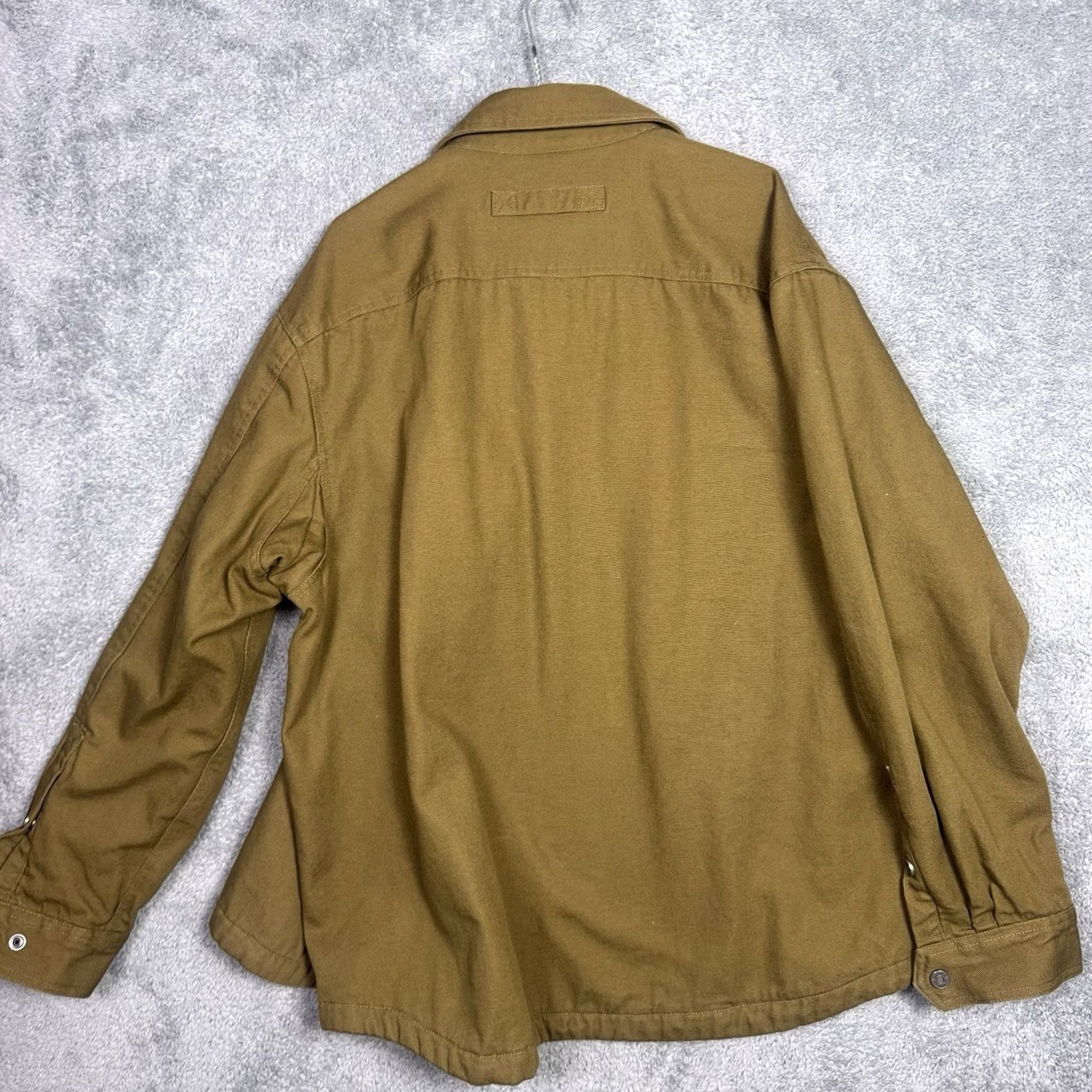 Vintage Duluth Hanger Bender Fire Hose Fleece Lined Shirt Jacket Men's XL Workwear 31500 Size US XL / EU 56 / 4 - 6 Thumbnail