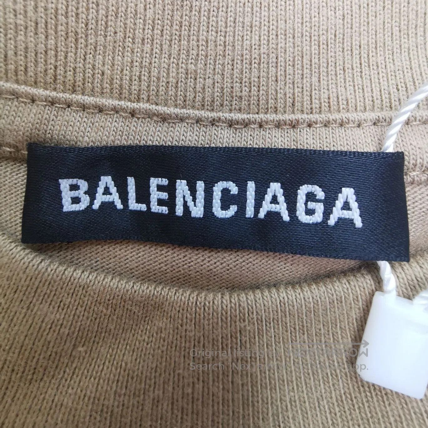 Balenciaga Balenciaga XXS Cotton Logo Print Crewneck T. Size US XXS / EU 40 - 5 Thumbnail