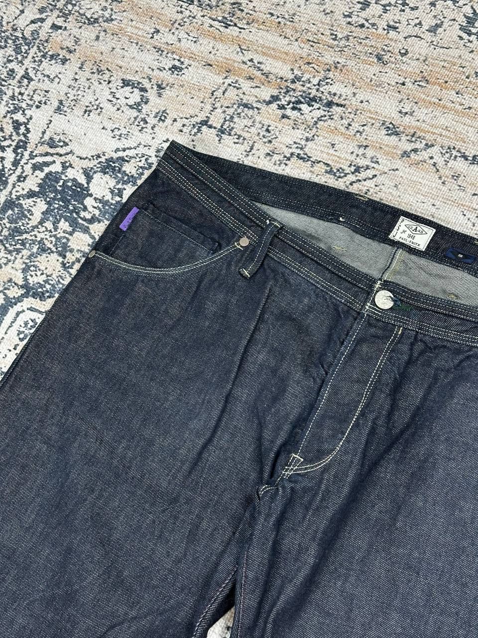 Paul Smith Paul Smith Dark Wash Fading Denim Taper Jeans Size US 38 / EU 54 - 6 Thumbnail