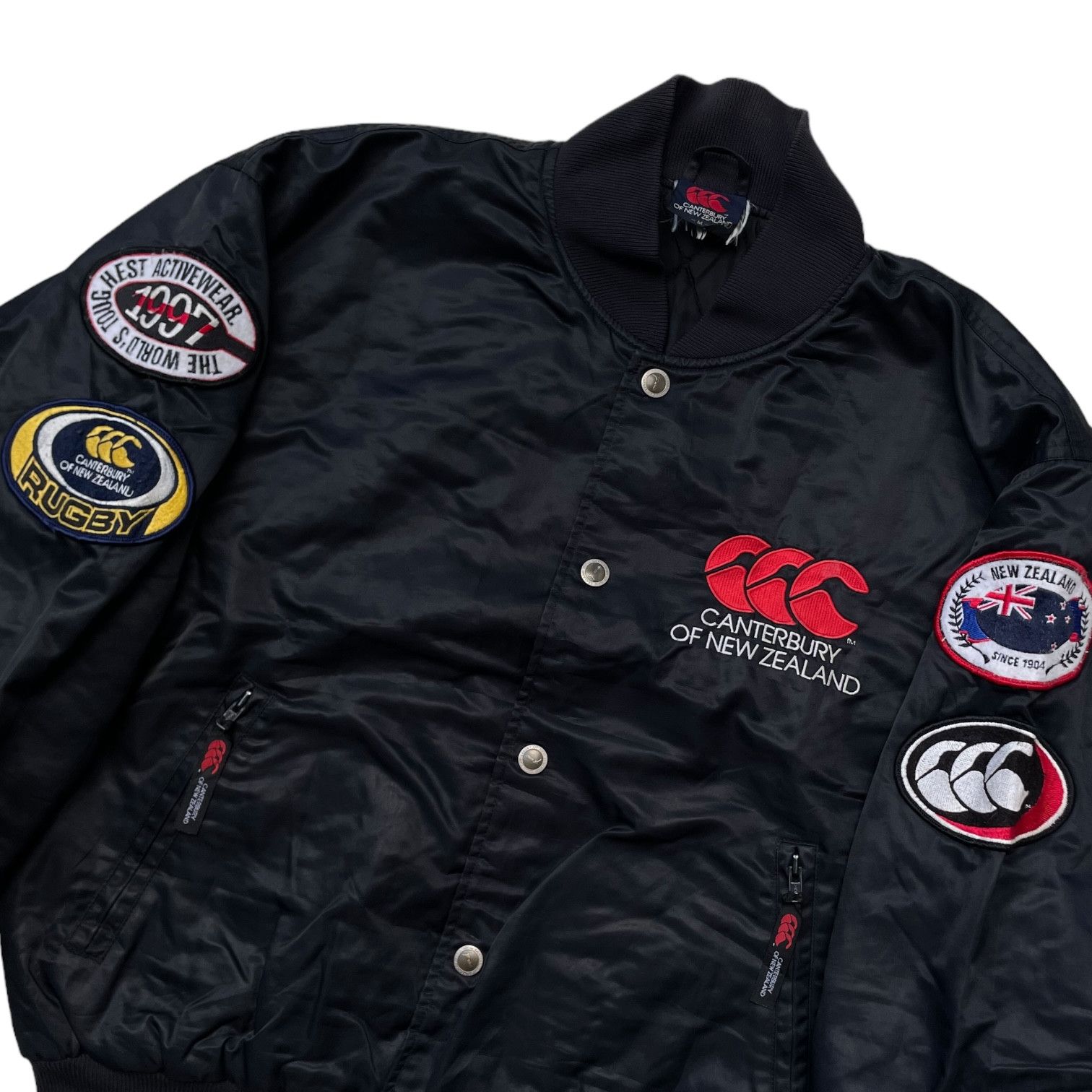 Canterbury of New Zealand Vintage Canterbury Of New Zealand Rugby Varsity Jacket Size US M / EU 48-50 / 2 - 3 Thumbnail