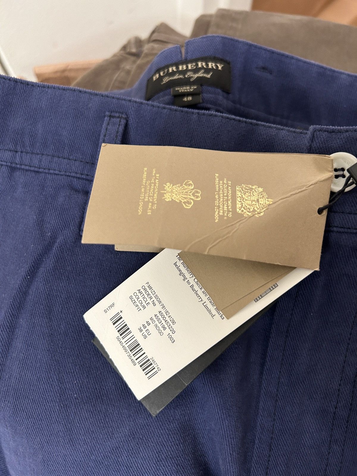 Burberry Prorsum Burberry Prorsum runway wide leg trouser cotton corduroy Size US 32 / EU 48 - 10 Thumbnail