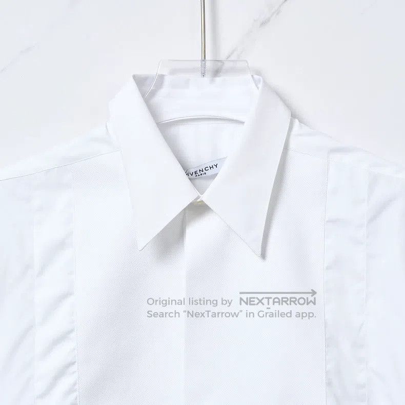 Givenchy Givenchy Men's White Shirt Size US XL / EU 56 / 4 - 2 Thumbnail