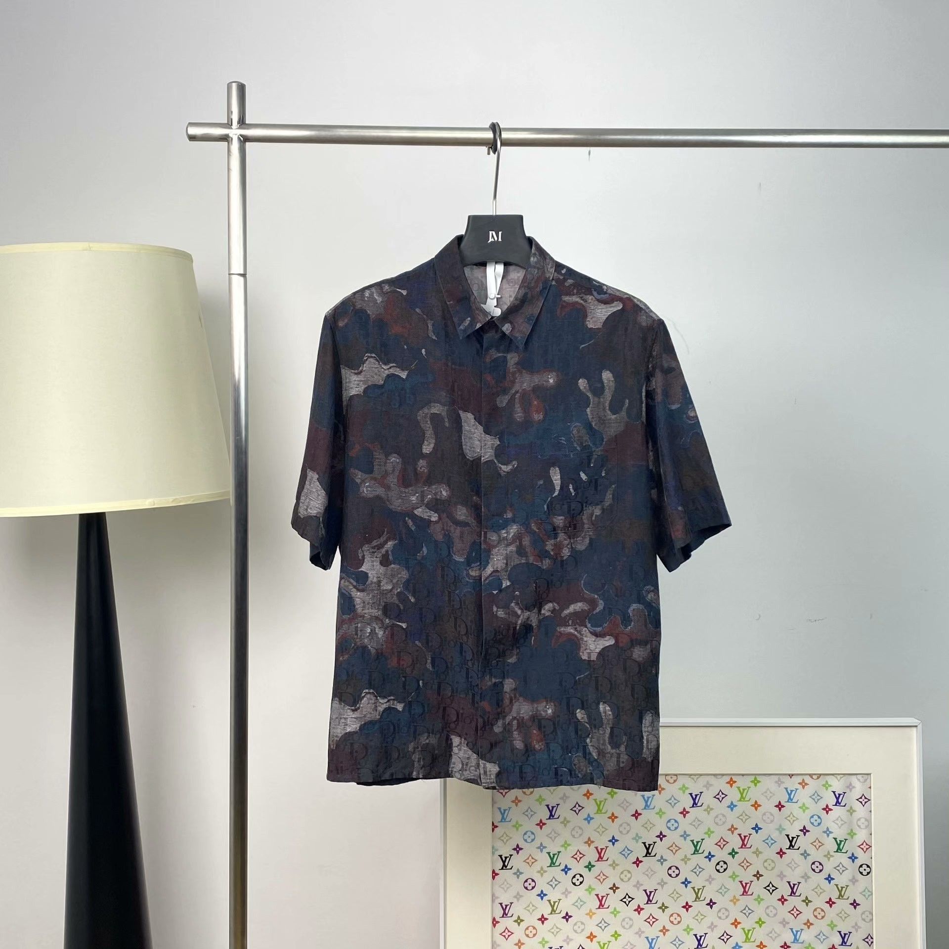 Dior Dior Collab Camo Shirt m Men Size US M / EU 48-50 / 2 - 1 Thumbnail