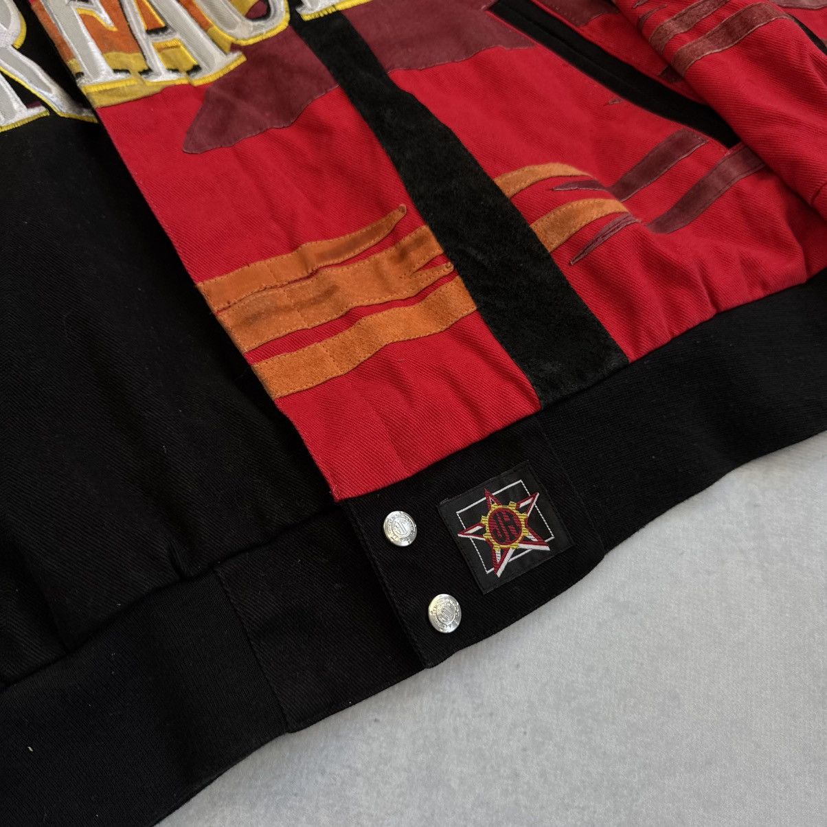 Jeff Hamilton × Vintage VINTAGE 90s SCARFACE x JEFF HAMILTON BOMBER JACKET Sz ~3XL Size US XXL / EU 58 / 5 - 9 Thumbnail